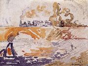 Paul Signac Trestle painting